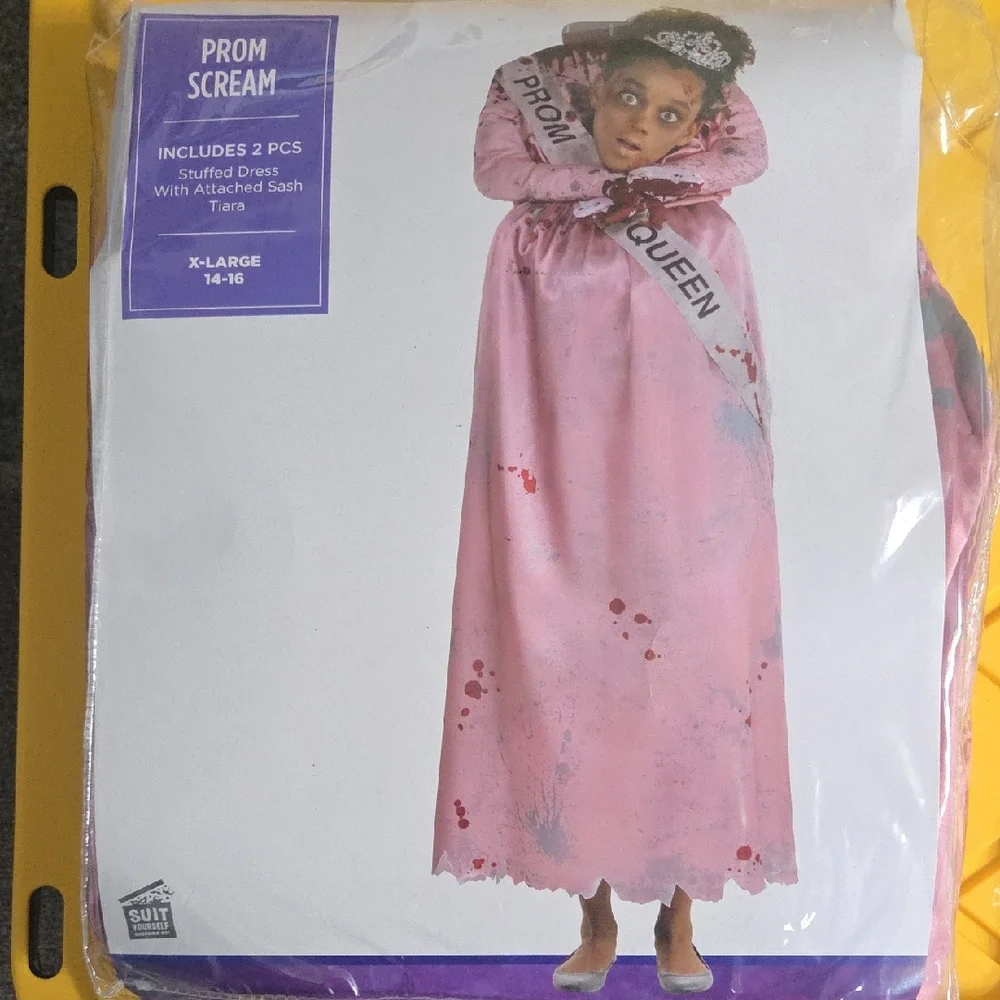 Prom Scream Pink Costume for Kids